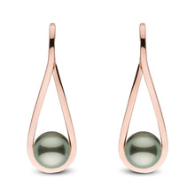 Load image into Gallery viewer, Cradle Collection Tahitian Pearl Earrings