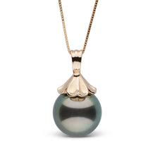 Load image into Gallery viewer, Petal Collection 11.0-12.0 mm Tahitian Pearl Pendant
