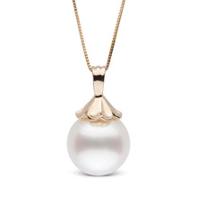Load image into Gallery viewer, Petal Collection White 12.0-13.0 mm South Sea Pearl Pendant