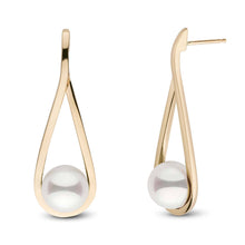 Load image into Gallery viewer, Cradle Collection Akoya Pearl Earrings
