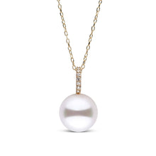 Load image into Gallery viewer, Forever Collection White South Sea Pearl and Diamond Pendant
